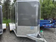 2027 Mission Trailers 6' X 12' X 6' ALL ALUMINUM ENCLOSED 7K 