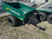 2026 Bosski 800# GVWR Single Axle Utility Meat Wagon 