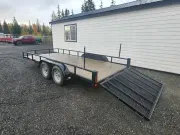 2025 Echo 84" X 16' 7K UTILITY RAIL SIDE W/ 4' GATE 