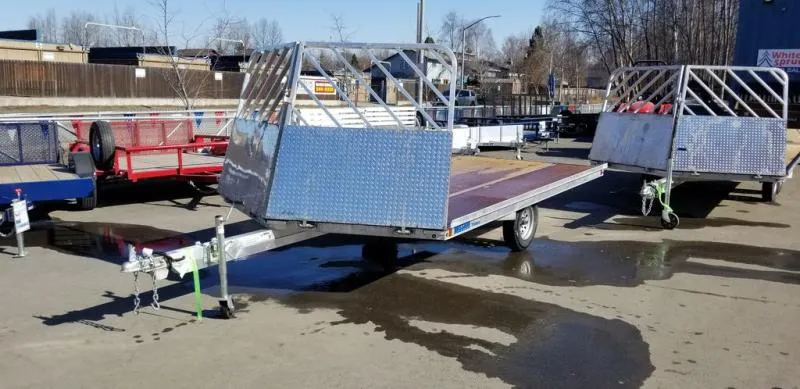 2026 Mission Trailers 8'6" X 12' 3500# SNOW W/ SALT SHIELD & SP
