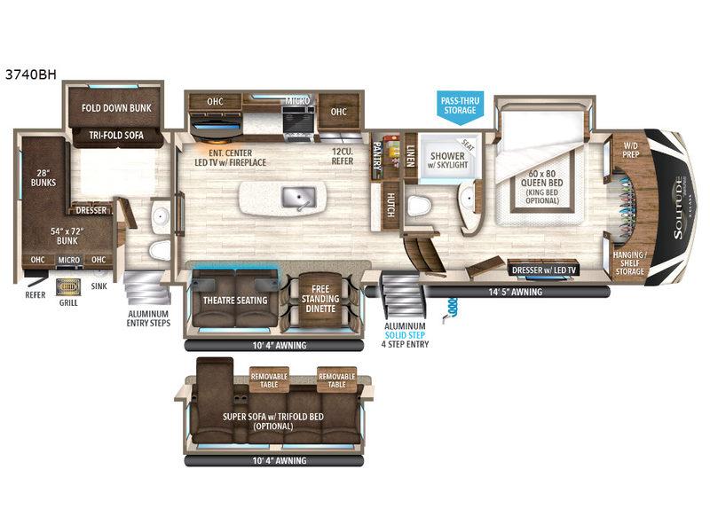used Fifth Wheel Trailers Grand Design RV Solitude S-Class for sale, in Amarillo, TX Thumbnail 2
