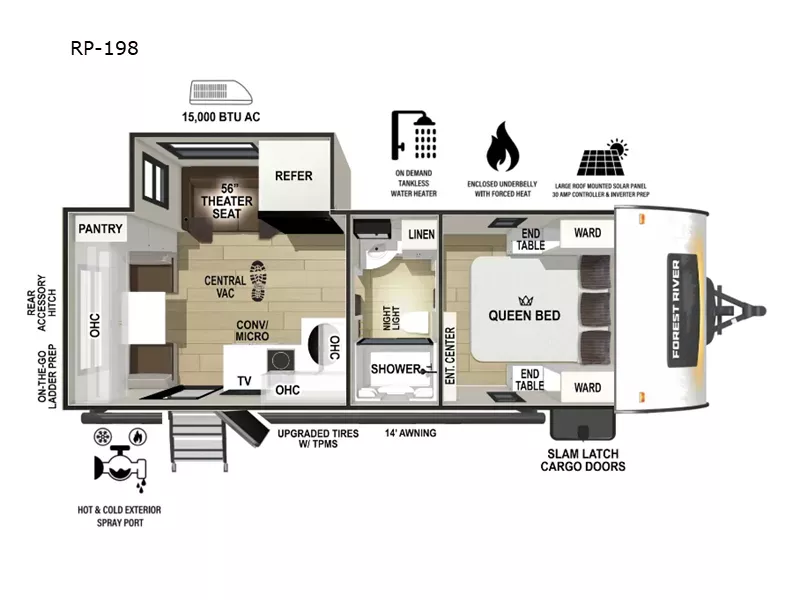 new Travel Trailers Forest River R Pod for sale, in Amarillo, TX Thumbnail 2