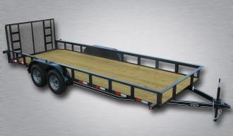 2024 Quality 82" x 18 Tandem Axle Landscape Trailer General Duty