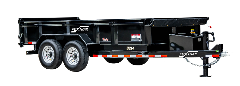 2021 Fox Trail 8200 Series 82" Wide Tandem Axle 14' Dump Trailer 2021 Fox Trail 8200 Series 82" Wide Tandem Axle 14' Dump Trailer