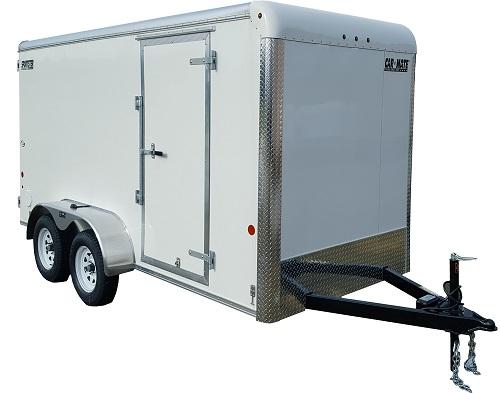 2020 Car Mate Trailers CM712EC-HD Tandem Axle Enclosed Cargo Trailer W/ Barn Doors 2020 Car Mate Trailers CM712EC-HD Tandem Axle Enclosed Cargo Trailer W/ Barn Doors