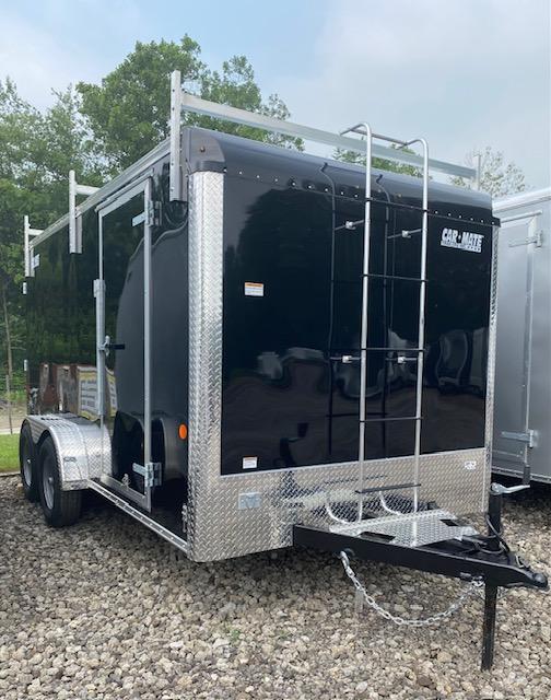 2023 Car Mate Trailers 7 x 14 CONTRACTOR Ramp Door Custom Cargo