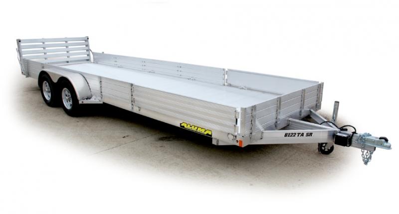 2021 Aluma 8118TASR Utility Trailer 2021 Aluma 8118TASR Utility Trailer
