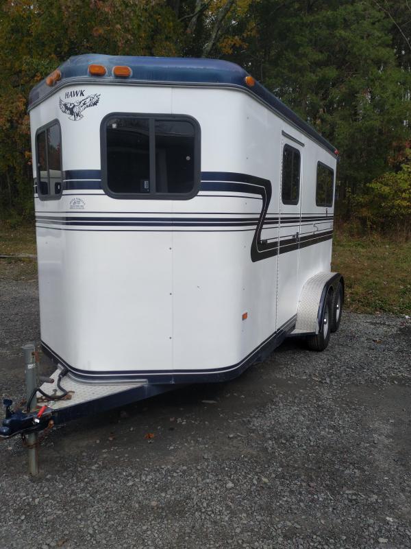 1999 Hawk Trailers Dressing Room Horse Trailer 1999 Hawk Trailers Dressing Room Horse Trailer