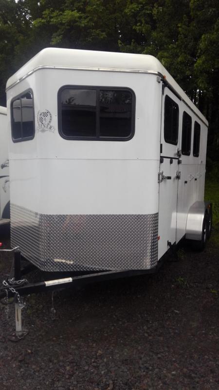 Cotner Trailers Three Horse Slant load Trailer Cotner Trailers Three Horse Slant load Trailer