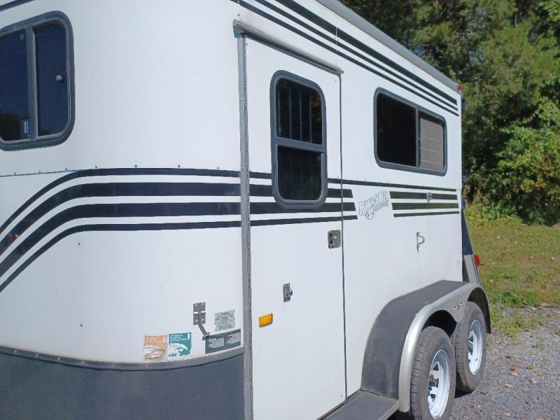 Cotner Trailers SQUIRE Two Horse Trailer Cotner Trailers Custom Flatbed Utility Dump