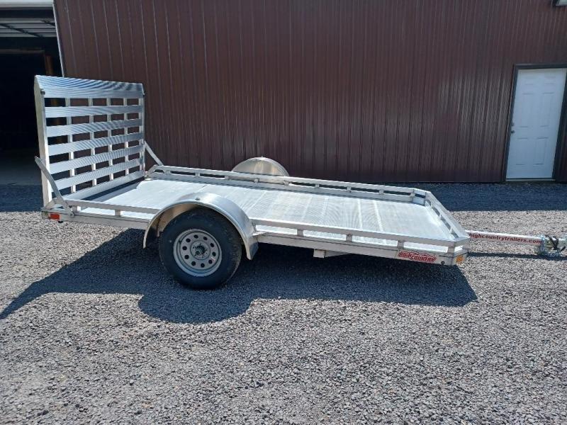 NEW ALCOM Alcom High Country Aluminum 6.5 x 10 Trailer Utility Trailer