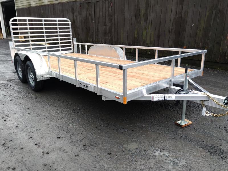 Legend Aluminum Landscape Trailer 7 x 16 Legend Aluminum Landscape Trailer 7 x 16