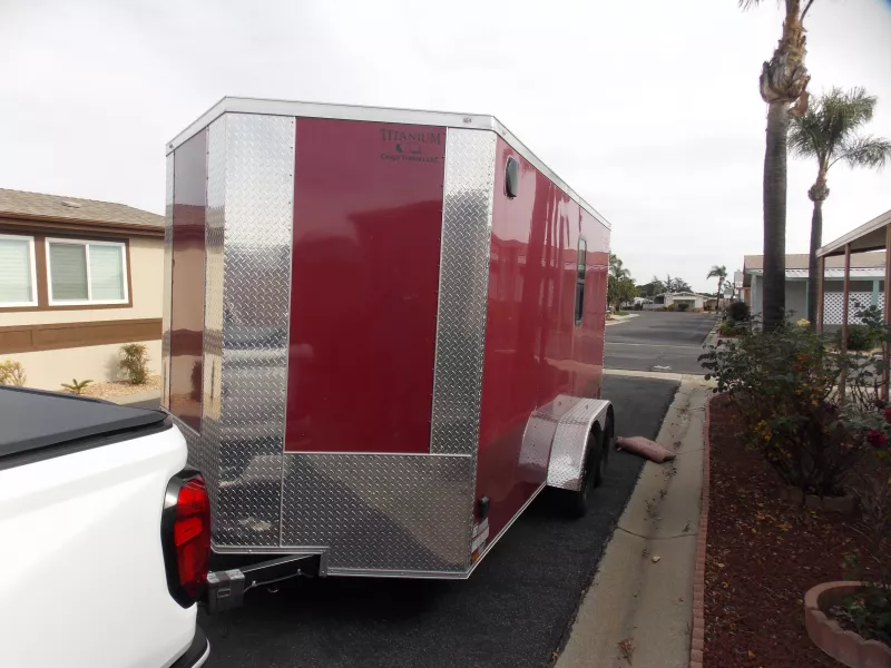used Cargo (Enclosed) Trailers Titanium  for sale, in Banning, CA Thumbnail 3