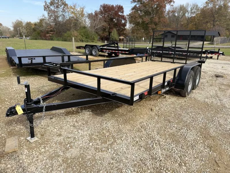 2025 Native Trailers 83X16TA Utility Trailer