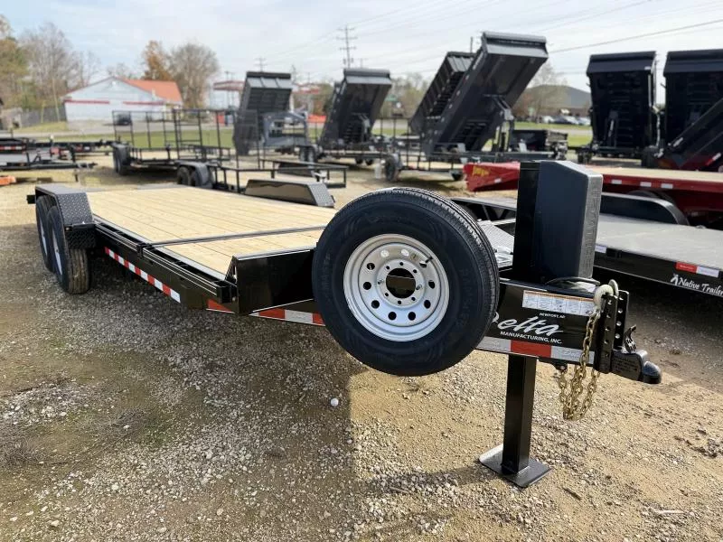2026 Delta Manufacturing 27TB Bumper Tilt Trailer