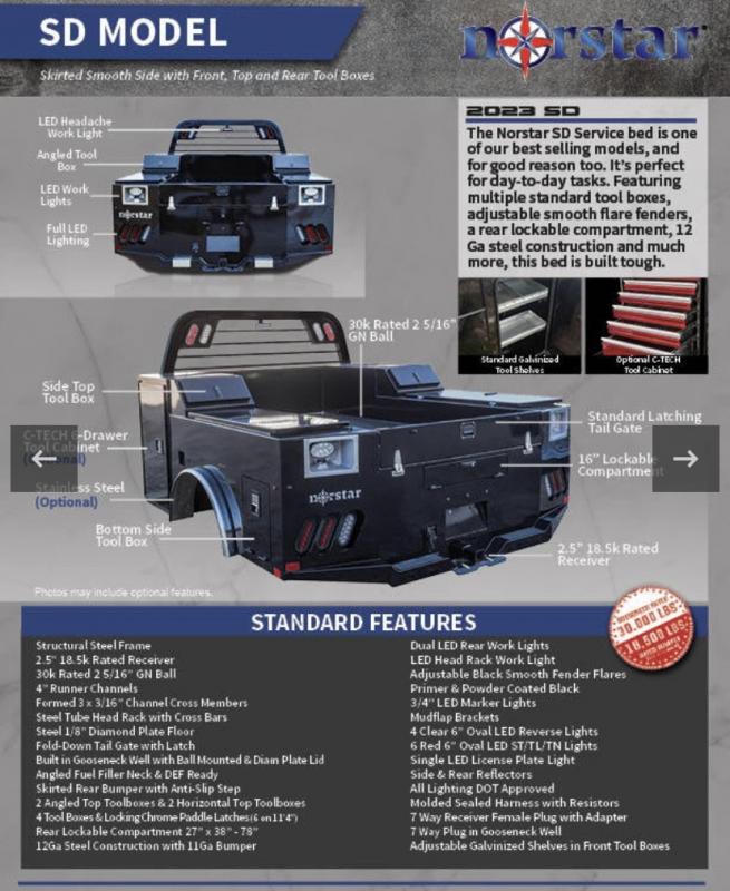 2023 Norstar SD0949060 Truck Bed Trailers for Sale in Clarksville, TN