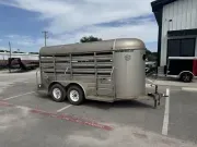 2004 W-W 5X14 Bumper Pull Livestock Trailer 