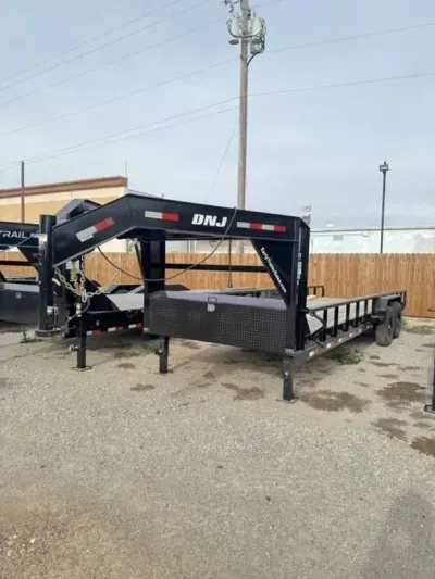 2026 DNJ 24X83 Gooseneck Utility Lowboy Trailer