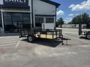 2026 MC 12X77 Utility Trailer W/2' Expanded Metal Sides 