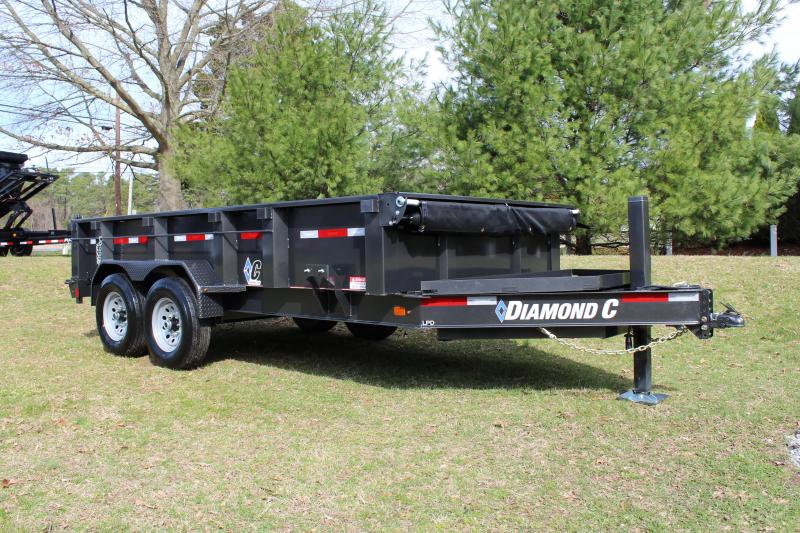 Diamond C LPD Dump Trailer 7' x 14' Diamond C LPD Dump Trailer 7' x 14'