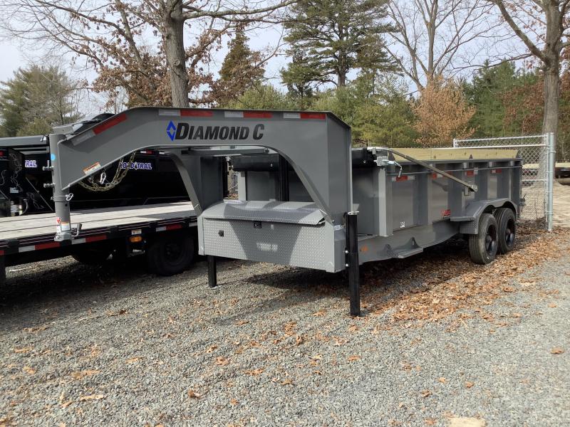2023 Diamond C LPT210GN Gooseneck Dump Trailer G&E Trailer Sales Vineland and Philadelphia