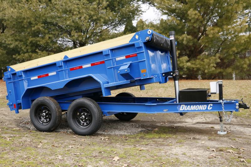 2024 Diamond C Dump Trailer GDT 5X10 G&E Trailer Sales Vineland and