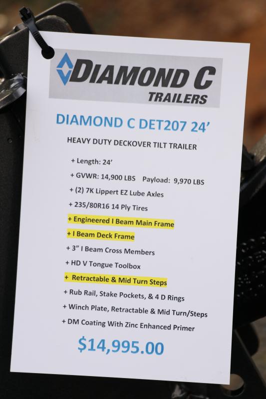 new Equipment / Flatbed Trailers Diamond C Trailers  for sale, in Vineland, NJ Thumbnail 28