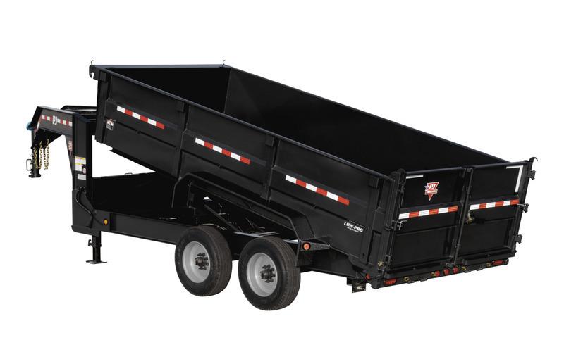2022 PJ Trailers 82.5" x 16' Gooseneck HD Low-Pro Dump (DE) Dump Trailer 2022 PJ Trailers 82.5" x 16' Gooseneck HD Low-Pro Dump (DE) Dump Trailer
