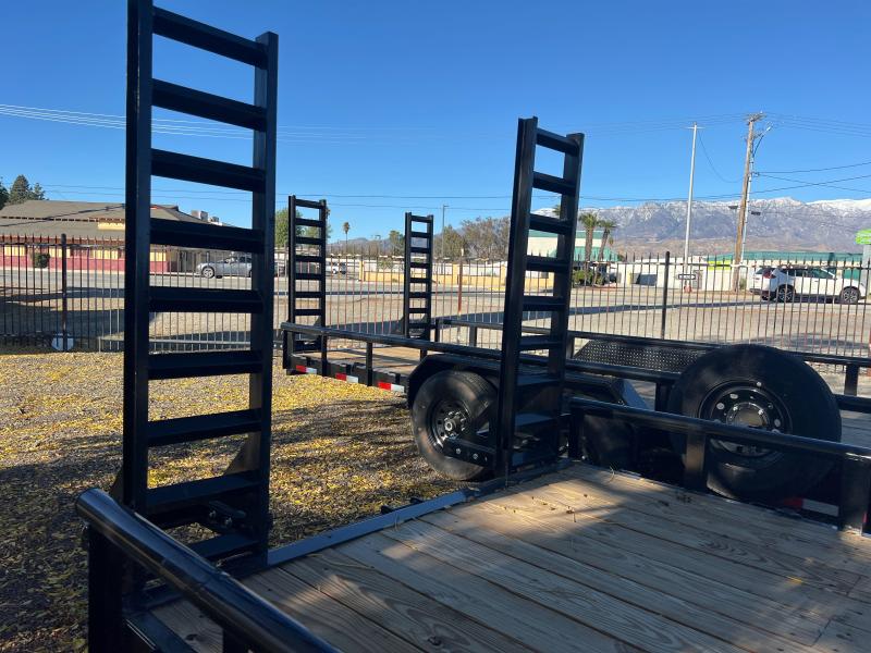 2022 Delco Trailers Bumper Pull Car Hauler Car Racing Trailer In