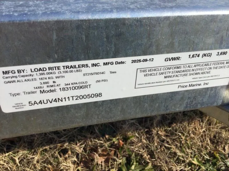 used Other Trailers Load Rite  for sale, in Millsboro, DE Thumbnail 2