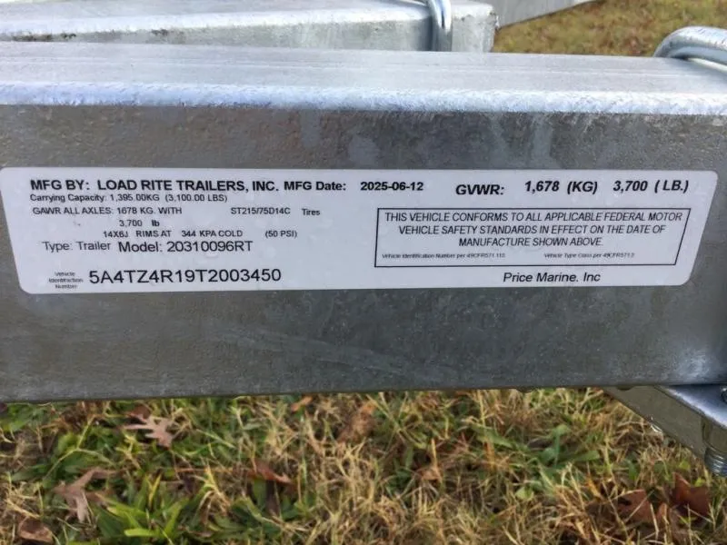 used Other Trailers Load Rite  for sale, in Millsboro, DE Thumbnail 2