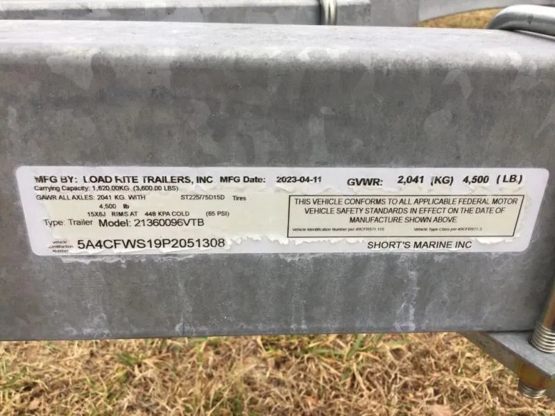 used Other Trailers Load Rite  for sale, in Millsboro, DE Thumbnail 3