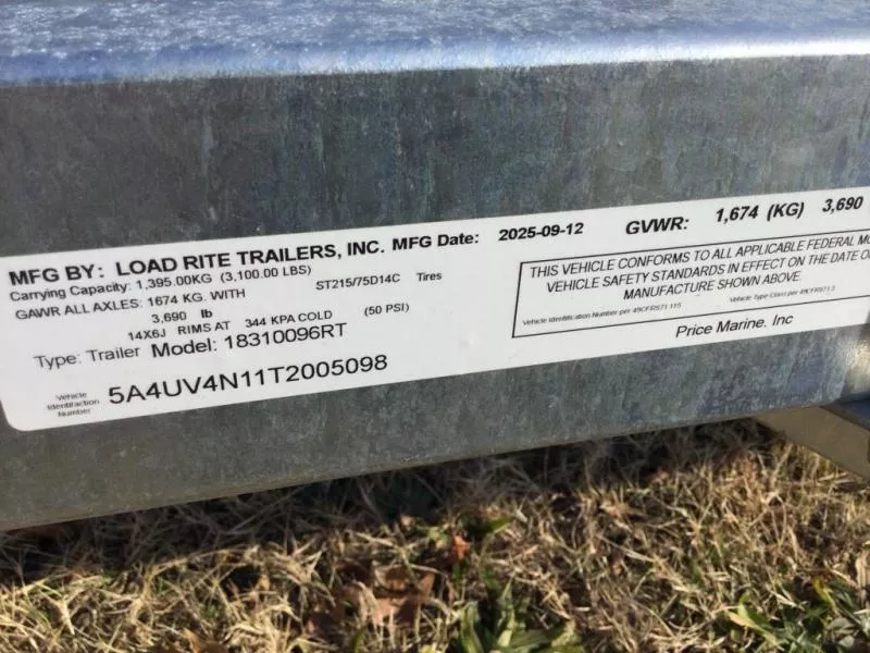 new Watercraft Trailers Load Rite  for sale, in Millsboro, DE Thumbnail 2