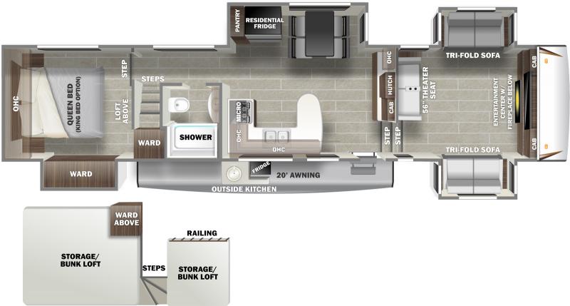 used Fifth Wheel Trailers Forest River Sabre for sale, in Deland, FL Thumbnail 21