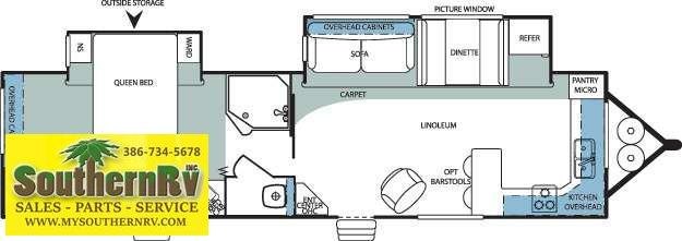 2008 Forest River Sierra 321FKD Travel Trailer RV 2008 Forest River Sierra 321FKD Travel Trailer RV