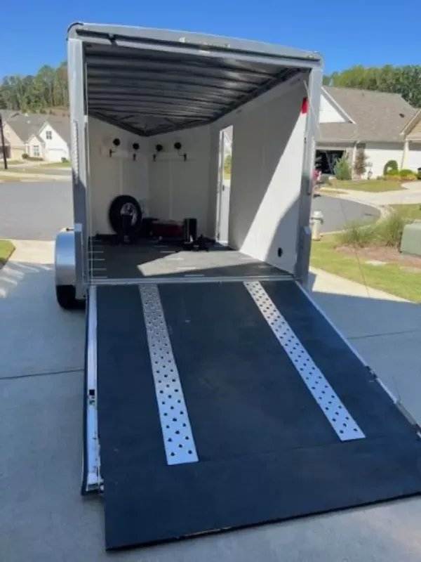 Enclosed Motorcycle Trailer