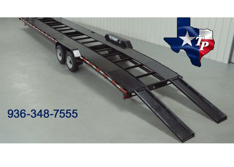 2023 Texas Pride Trailers 7'x32' + 6 (38' overall deck) 20k lb GVWR Gooseneck Two Car Hauler Trailer Other Car Hauler