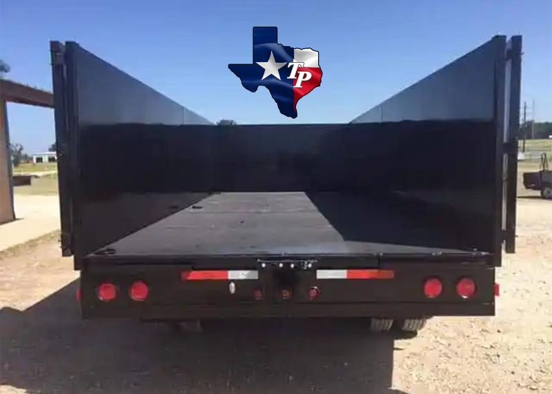 2023 Texas Pride Trailers 8'x20' Bumper Pull Dump Trailer w/ 48" sides 26k lb GVWR Dump Trailer