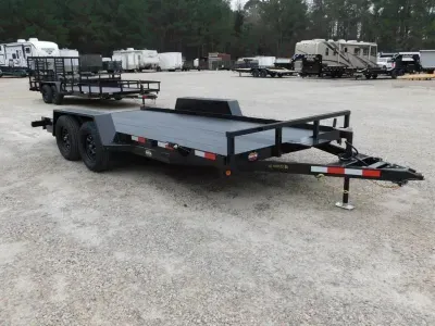 2026 Covered Wagon Trailers Prospector 16'  with Aluminum Slide In Ramps