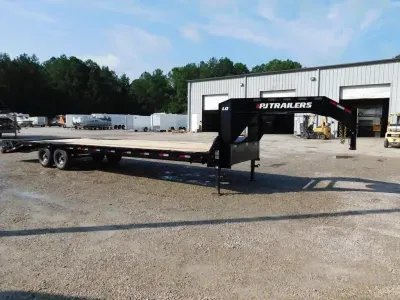 2027 PJ Trailers PJ Trailers Quest 25+5 Gooseneck Deckover with 7k Axles Monster Ramps