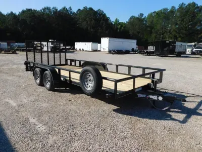2026 Texas Bragg Trailers 2026 Texas Bragg 18P Commercial Grade with Heavy Duty Rear Tailgate