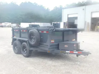 2027 Covered Wagon Trailers Covered Wagon Prospector 6x10 with 24" Sides and Tarp $8995