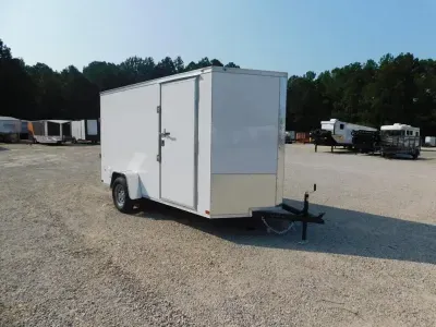 2027 Covered Wagon Trailers Covered Wagon Gold Series 6x12 Vnose with Ramp Door