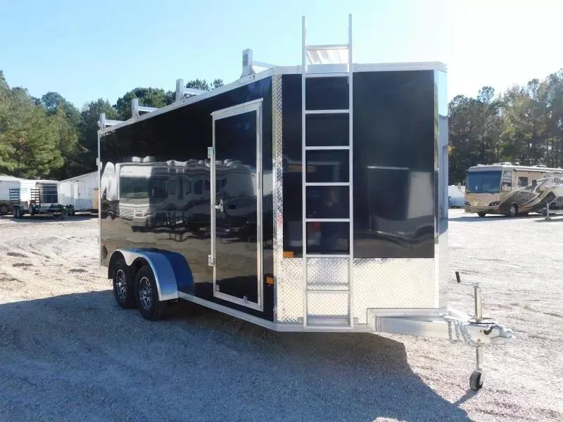 2026 Stealth Trailers ALUMINUM 7X16 WITH ULTIMATE CONTRACTOR PACKAGE Cargo / Enclosed Trailer