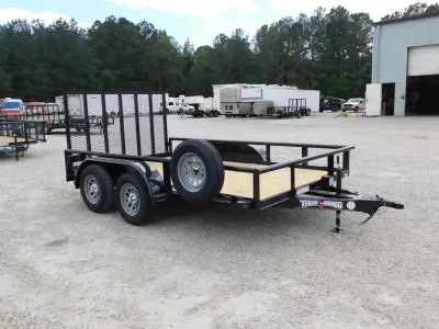 2026 Texas Bragg Trailers 2026 Texas Bragg 12P Tandem Axle Commercial Grade with Heavy Duty Rear Ta