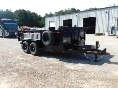 2027 Covered Wagon Trailers Covered Wagon Prospector 7x14 Telescoping with 2' Sides