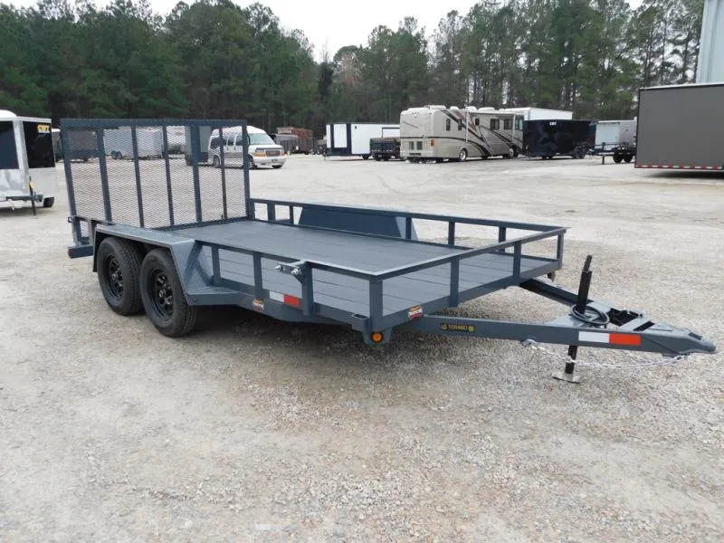 2026 Covered Wagon Trailers Prospector 14' with Heavy Duty Rear Tailgate