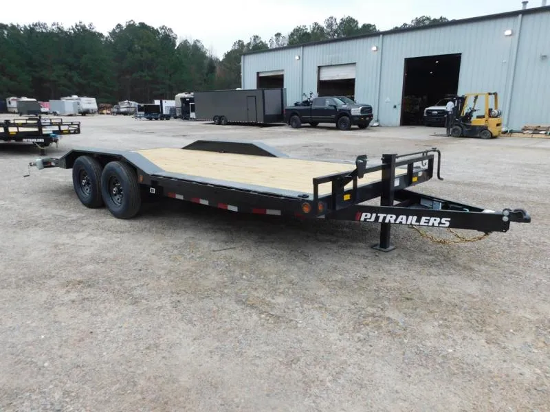 2026 PJ Trailers B6 Superwide 20' with 7k Axles Driver Over Fenders