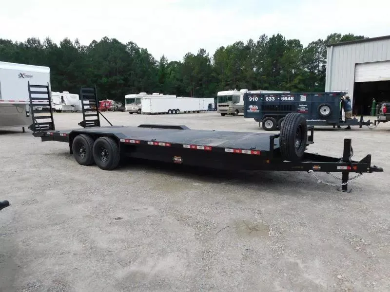 2025 Covered Wagon Trailers Prospector 22+2 Deckover with 7K Axles Equipment Trailer