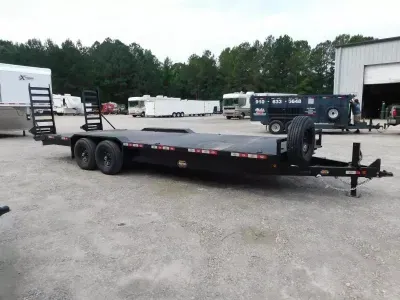 2025 Covered Wagon Trailers Prospector 22+2 Deckover with 7K Axles Equipment Trailer